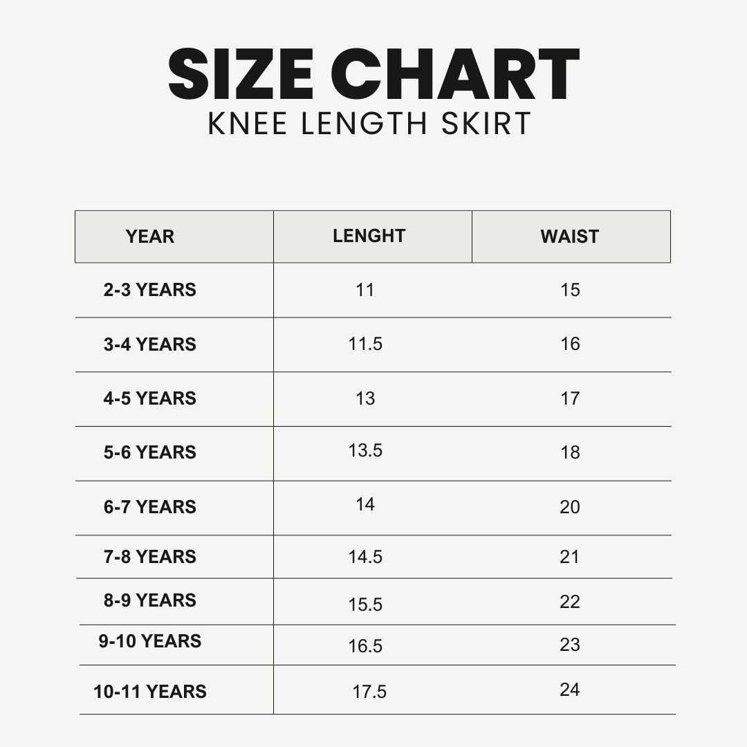 Grey Modern Minimalist Clothing Size Chart Guide Instagram Post